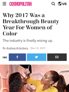 Why 2017 Was a Breakthrough Beauty Year For Women of Color