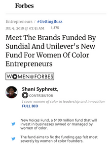 Meet The Brands Funded By Sundial And Unilever's New Fund For Women of Color Entrepreneurs
