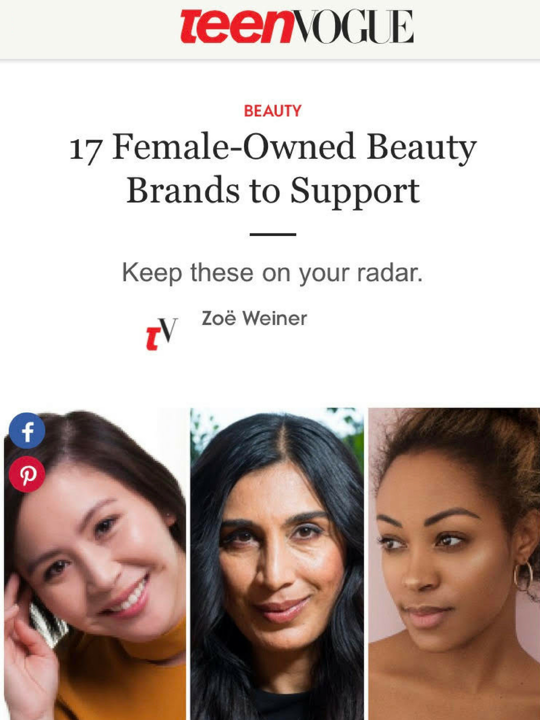 17 Female-Owned Beauty Brands to Support