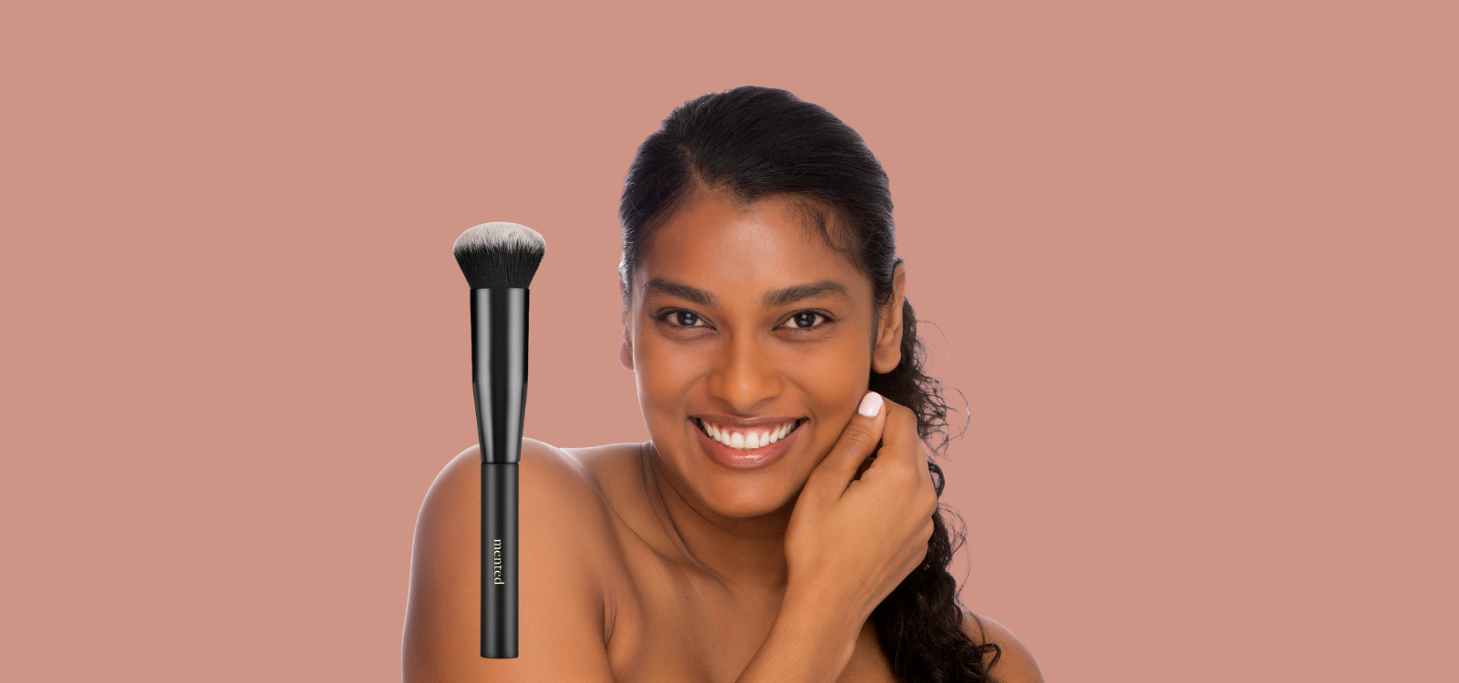 Mented Cosmetics Foundation Brush Feature