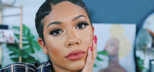 Mented Mentor @faceovermatter tries on our  Lip Liner 3-piece Set (HSN Exclusive)