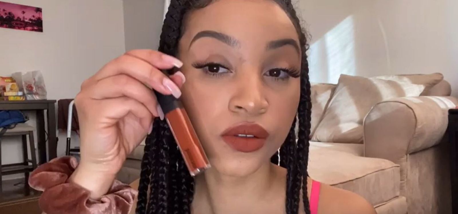 Sangria Liquid Lipstick Collection Try-On