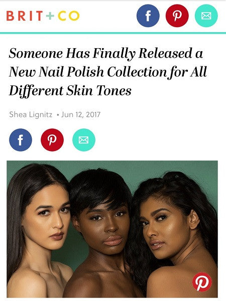 Someone Has Finally Released a New Nail Polish Collection for All Different Skin Tones