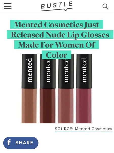 Mented Cosmetics Just Released Nude Lip Glosses Made For Women Of Color