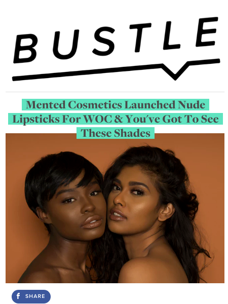 Mented Cosmetics Launched Nude Lipsticks For WOC & You've Got To See These Shades