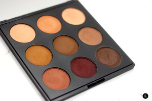 Cocoa Swatches Review: Everyday Eyeshadow Palette - Mented Cosmetics