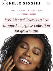 YAS: Mented Cosmetics just dropped a lip gloss collection for grown-ups