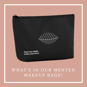 What's In Our Mented Makeup Bags?