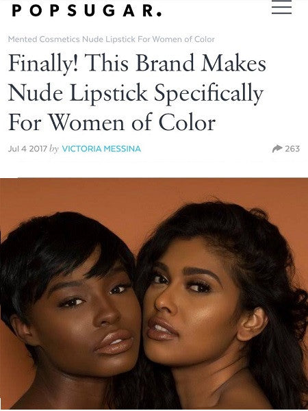 Finally! This Brand Makes Nude Lipstick Specifically For Women of Color