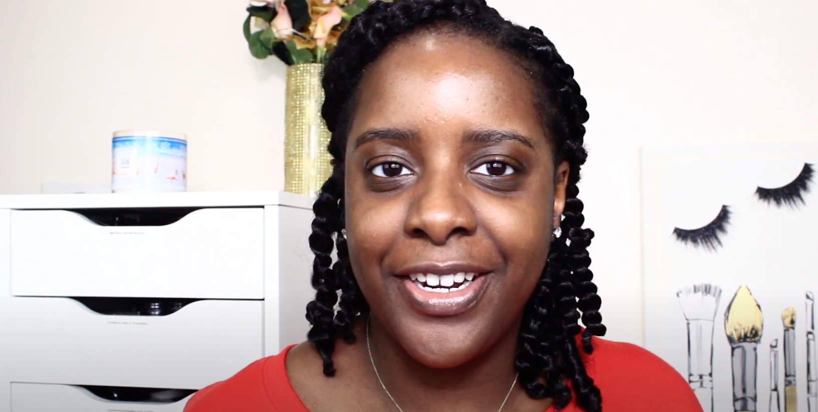 Ashlyn Merovee Reviews Our Skin by Mented Foundation and Skin Silk Setting Powder
