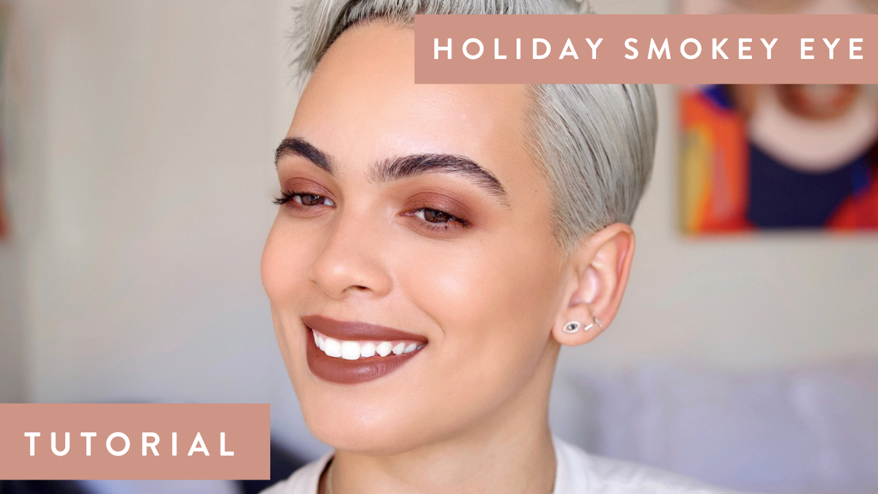 Kristina Angelina Creates a How To Holiday Smokey Eye Tutorial