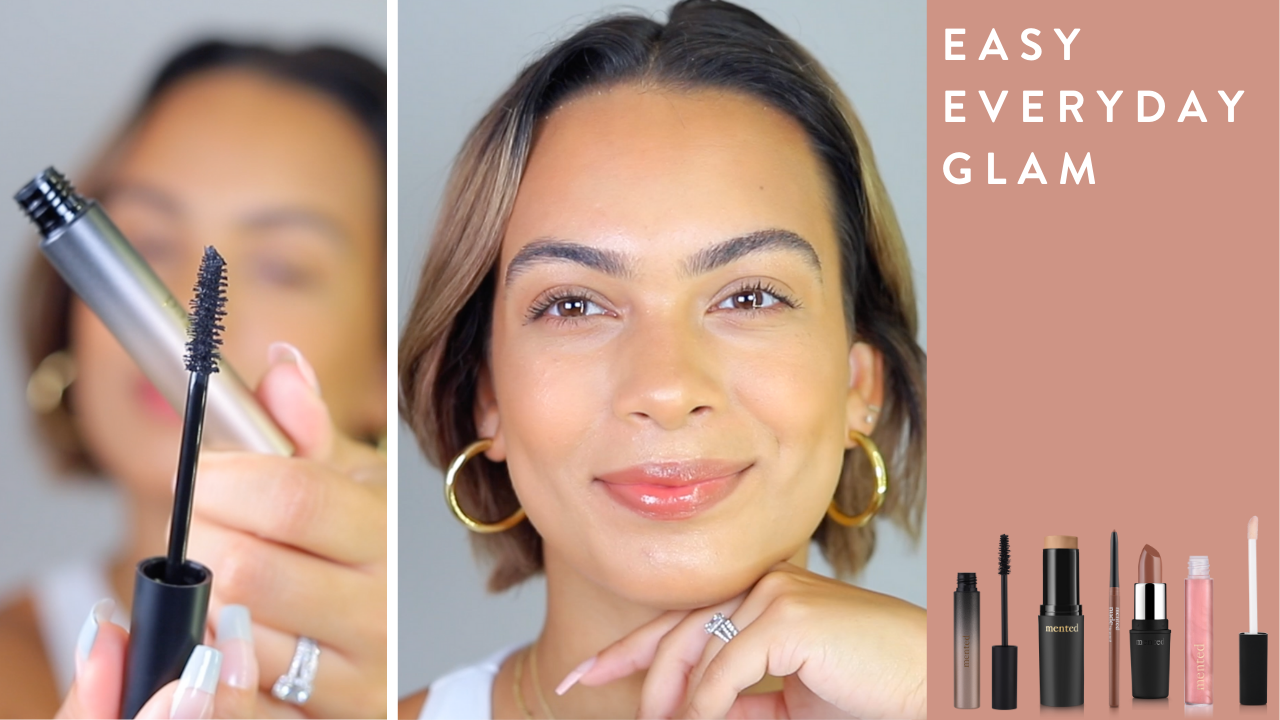 Easy Everyday Glam ft. NEW Long Live the Lash Mascara l Kristina Angelina l MENTED COSMETICS