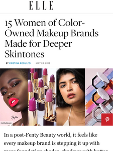 15 Women of Color-Owned Makeup Brands Made for Deeper Skintones