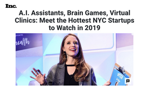A.I. Assistants, Brain Games, Virtual Clinics: Meet the Hottest NYC Startups to Watch in 2019