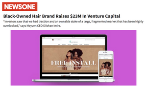 Black-Owned Hair Brand Raises $23M In Venture Capita