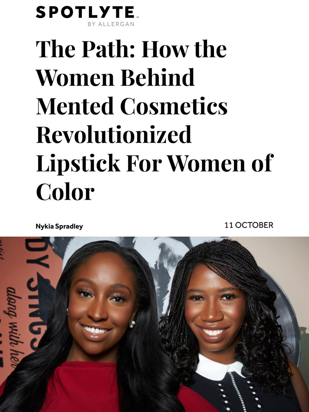 The Path: How the Women Behind Mented Cosmetics Revolutionized Lipstick For Women of Color