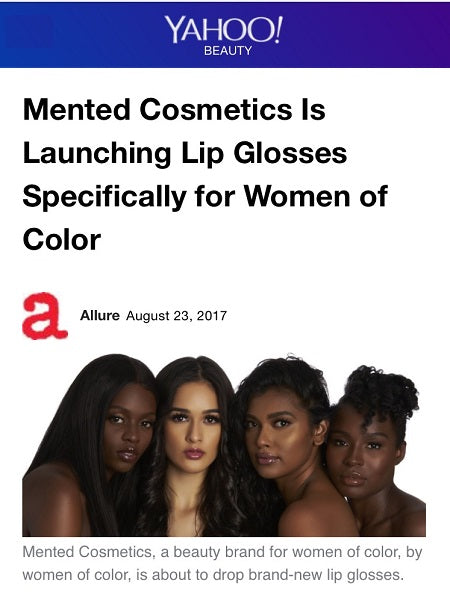 Mented Cosmetics Is Launching Lip Glosses Specifically for Women of Color
