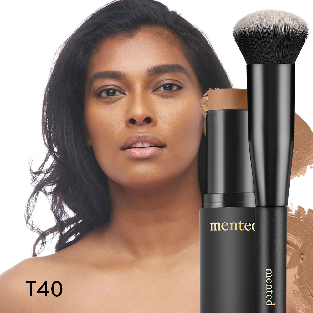 T40 - Deep tan with warm undertones